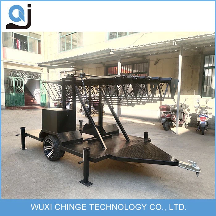 Telecom Tower On Trailer