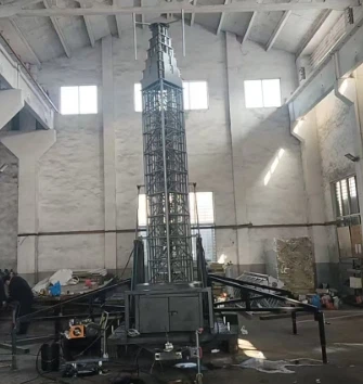 Telecom Tower On Trailer